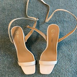 BooHoo wrap heels